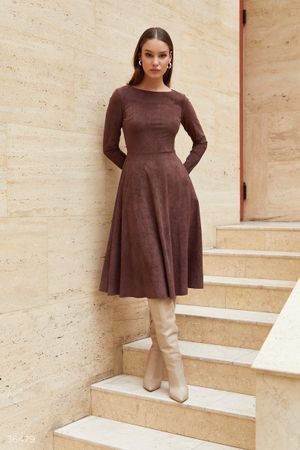 Chocolate MIDI Dress Size: S NEW