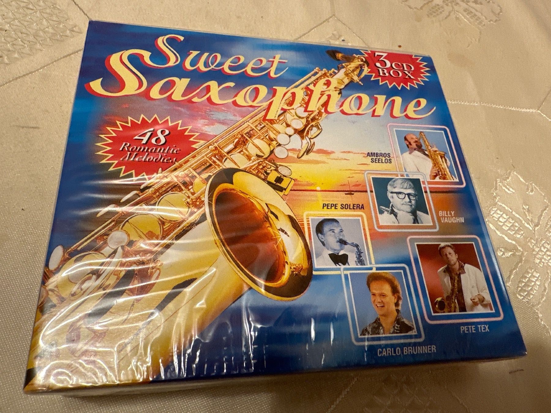 CD: Sweet Saxophone 3CD Box – Nuovo e nell'imballaggio originale da Schaffhausen venduto da D-MAC