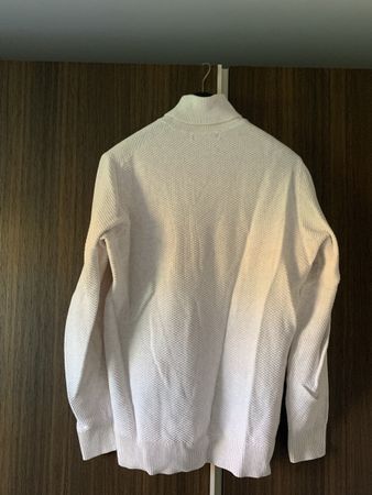 Maglione Mango MNG Uomo collo alto beige taglia M 100% coton
