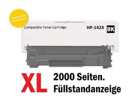 HP-142X, 142A, W1420A, W1420X Komp. XL Drucker-Patrone Toner