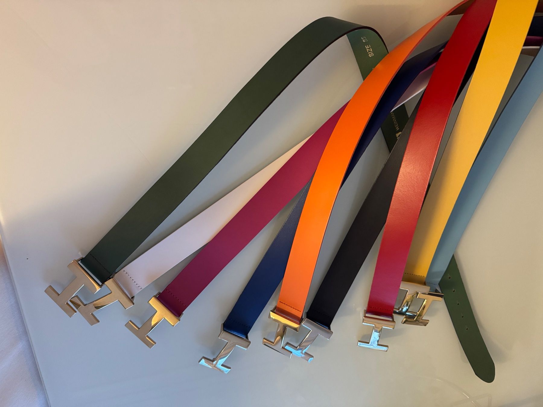 Cinture: Ledergürtel Grösse 85 cm 3,5 cm Breit – Nuovo e nell'imballaggio originale da Adliswil venduto da atram57 1