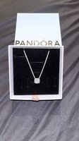 Pandora Halo Pendant Collier Necklace Sterling Silber (NEU)