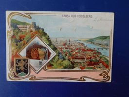 1900,"Gruss aus Heidelberg" Strafporto L