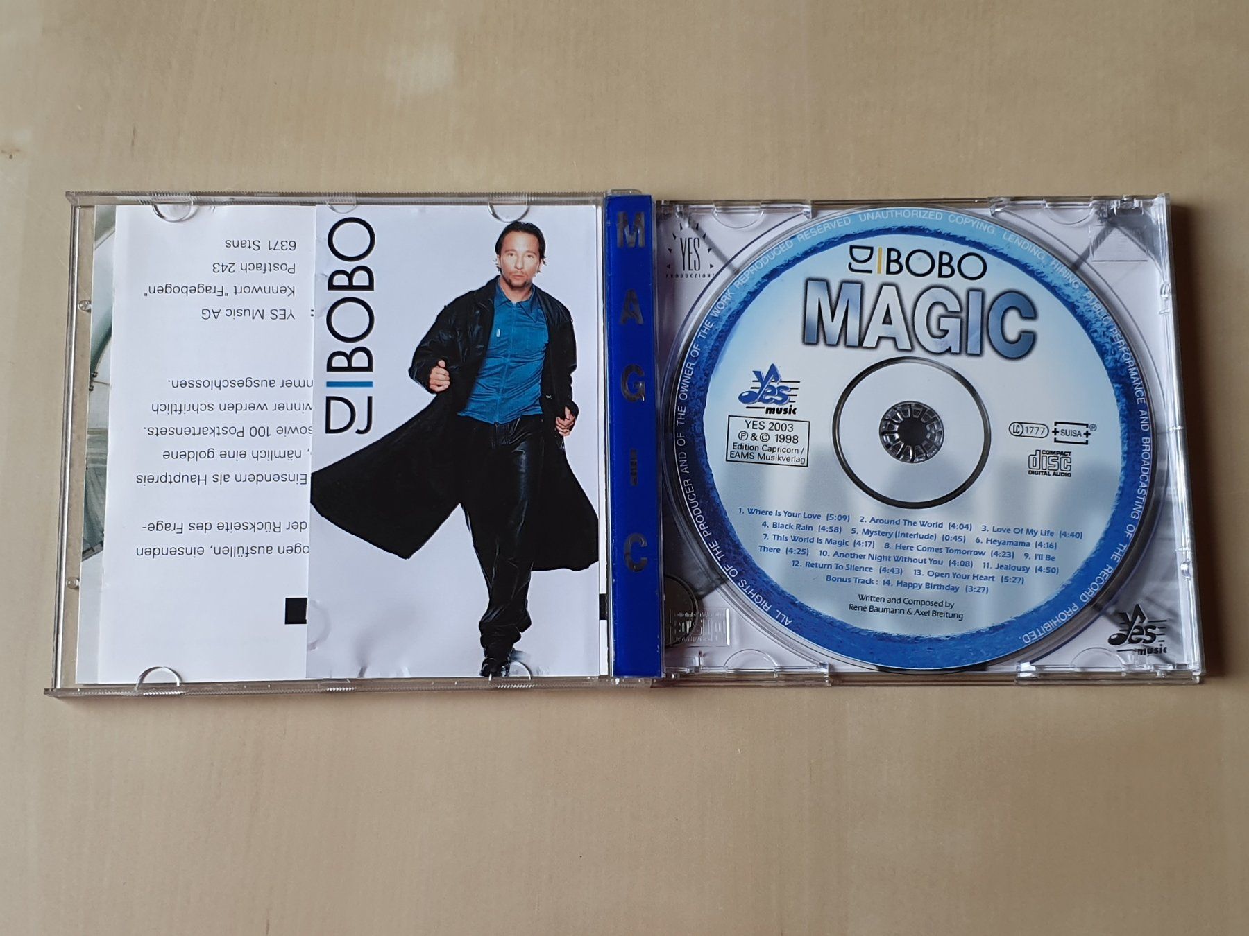 CDs: DJ Bobo Magic – Gebraucht aus Stansstad von collectorsshop 2
