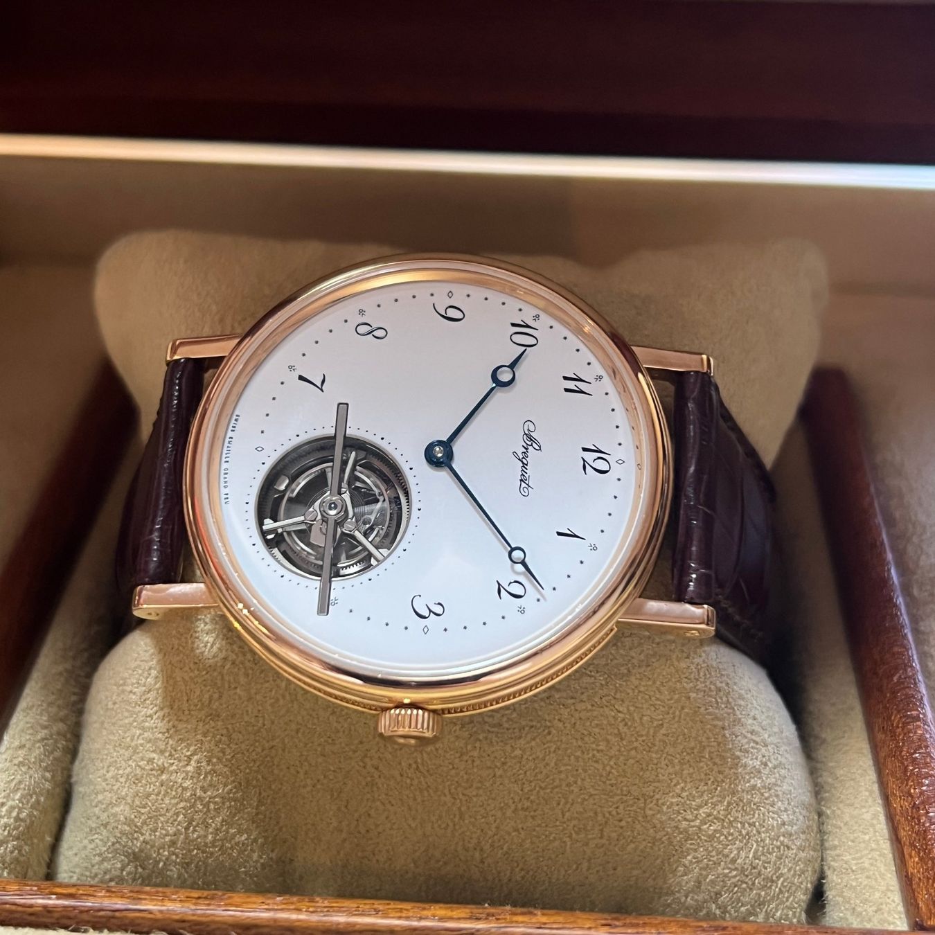Breguet Orologi: Breguet Classique Tourbillon Extra-Flat Full Set 5367BR/29/9 – Usato da Carouge GE venduto da Watchaser 5