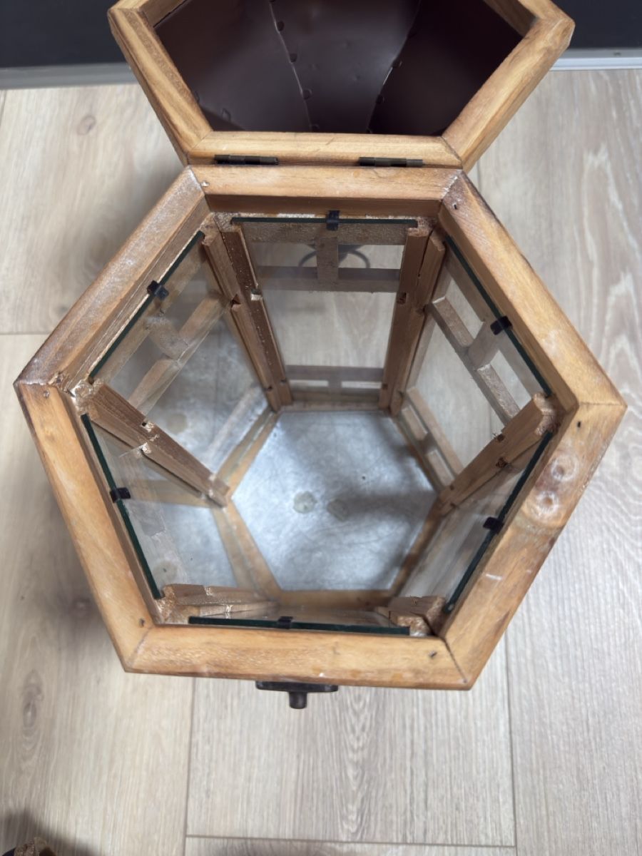 Lanterne: Holz Laterne, Vintage Look – Usato da Sarmenstorf venduto da Nathaliie_21 3