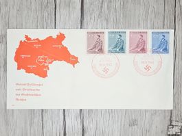 CL07 Enveloppe + Timbre Allemagne 1942