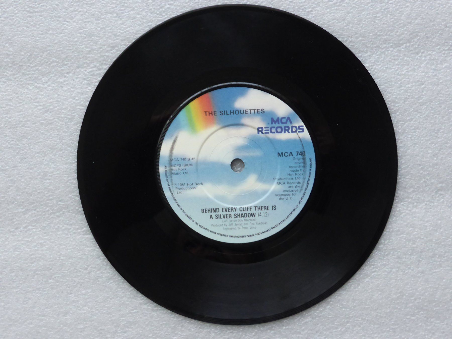 Vinyles: Vinyl Single  THE SILHOUETTES – D'occasion à Küssnacht am Rigi par Mondkinder 2