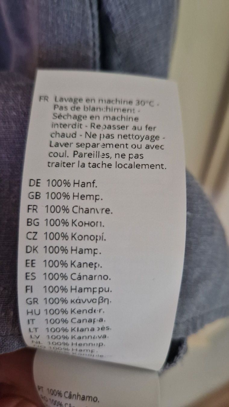 Tops: OSKA Bluse/Top A Form aus Hanf – Gebraucht aus Rütihof von Teddy1985 3