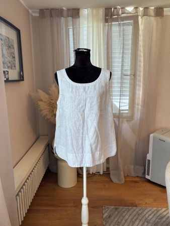 Vetono Blusentop 100% Leinen