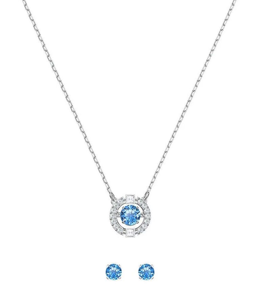 Swarovski Catenine: Swarovski Schmuck Set Neu – Nuovo e nell'imballaggio originale da Nürensdorf venduto da Pandora123 1