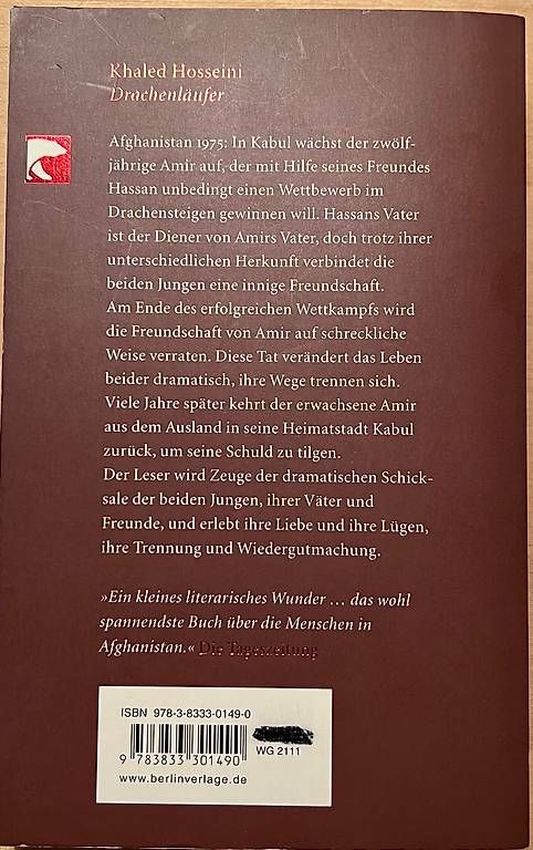 Bücher: Drachenläufer  ein Roman von Khaled Hosseini – Gebraucht aus Bottmingen von bsp_t6m8 1