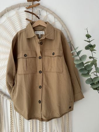 POMP DE LUX Hemdjacke in beige, Gr. 134/140 *NEU