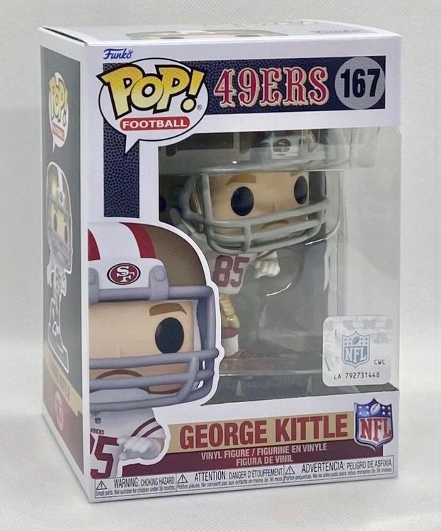 NFL 49ers George Kittle Funko Pop! Vinyl Figure #167