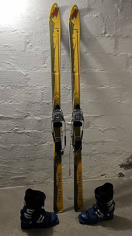 Sci: Telemark Ski inkl. Skischuhe und Bindung – Usato da Zürich venduto da s.usteri