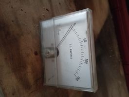 Ampere - Meter Anzeige Messer DC Einbau