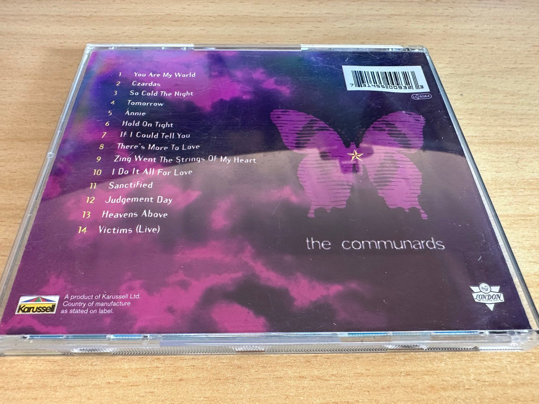 CD: The Communards – Heaven – Usato da Rikon im Tösstal venduto da Alpenmutz 1