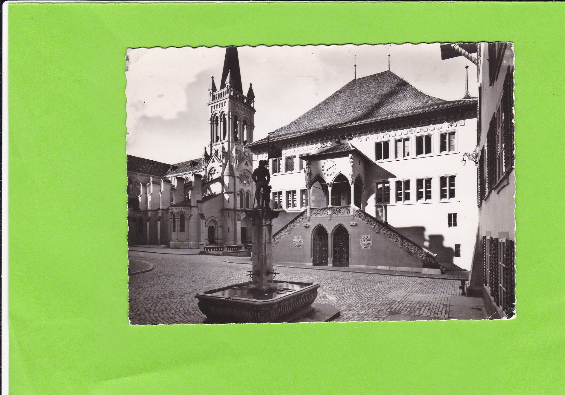 Ansichtskarten: Bern-das Rathaus – Gebraucht aus St. Peterzell von neckertal
