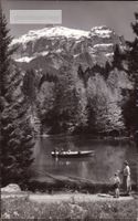 AK am idyllisch gelegenen Blausee, Kandertal - Zahlershorn