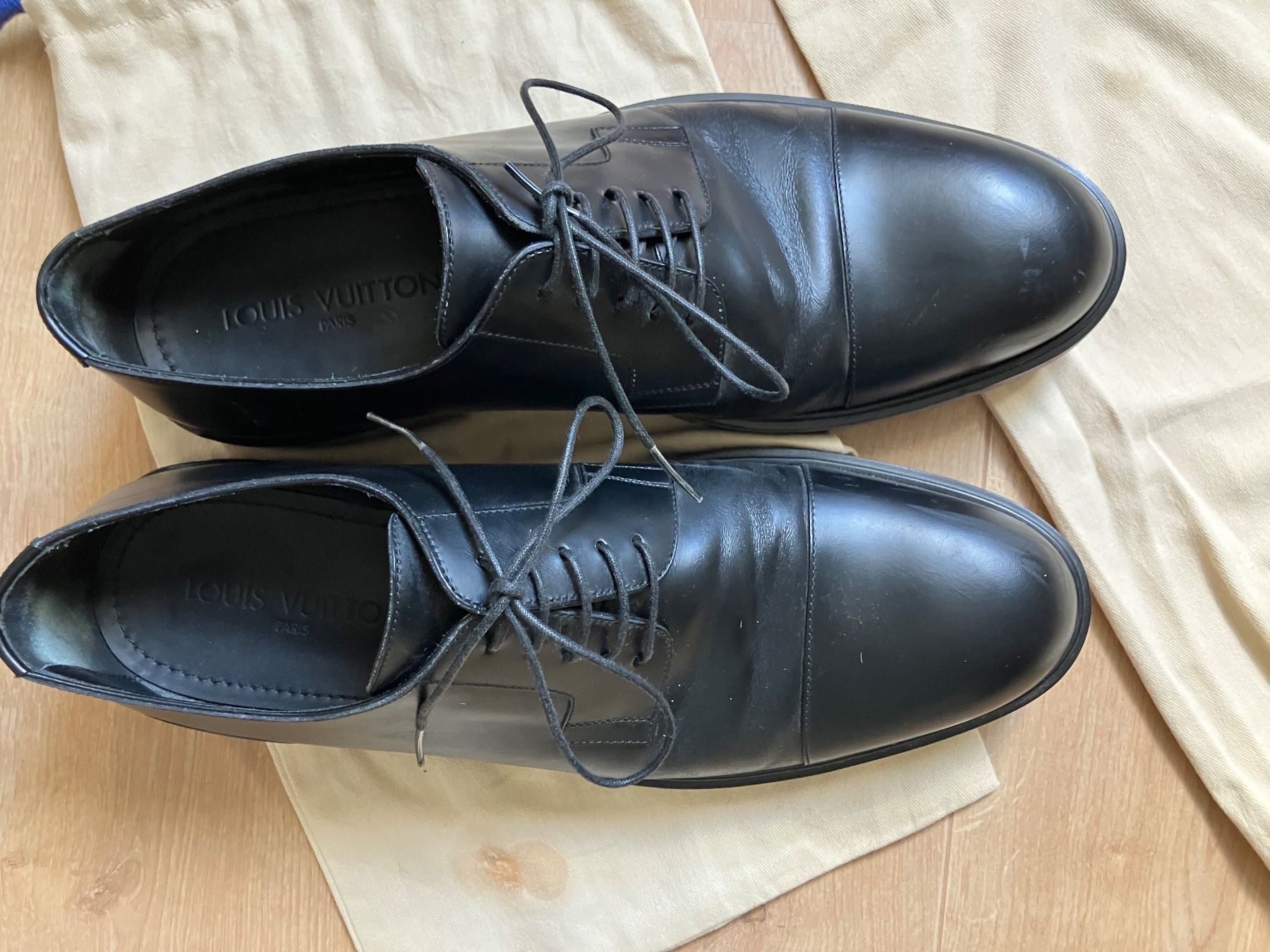 Herrenschuhe: Chaussures noires cuir en taille 43 – Gebraucht aus Epesses von rom_r925 6