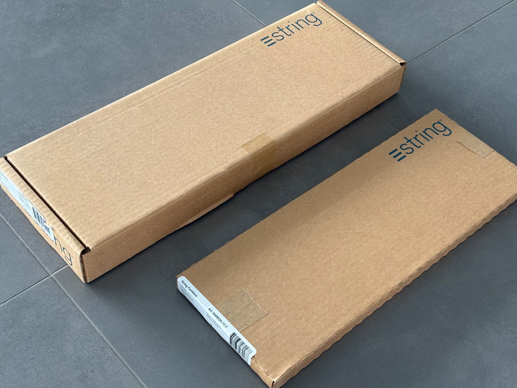 String Regale: String Pocket Wandregal, Eichenfurnier / Weiss, Neu! – Neu und originalverpackt aus Port von powpow1 1