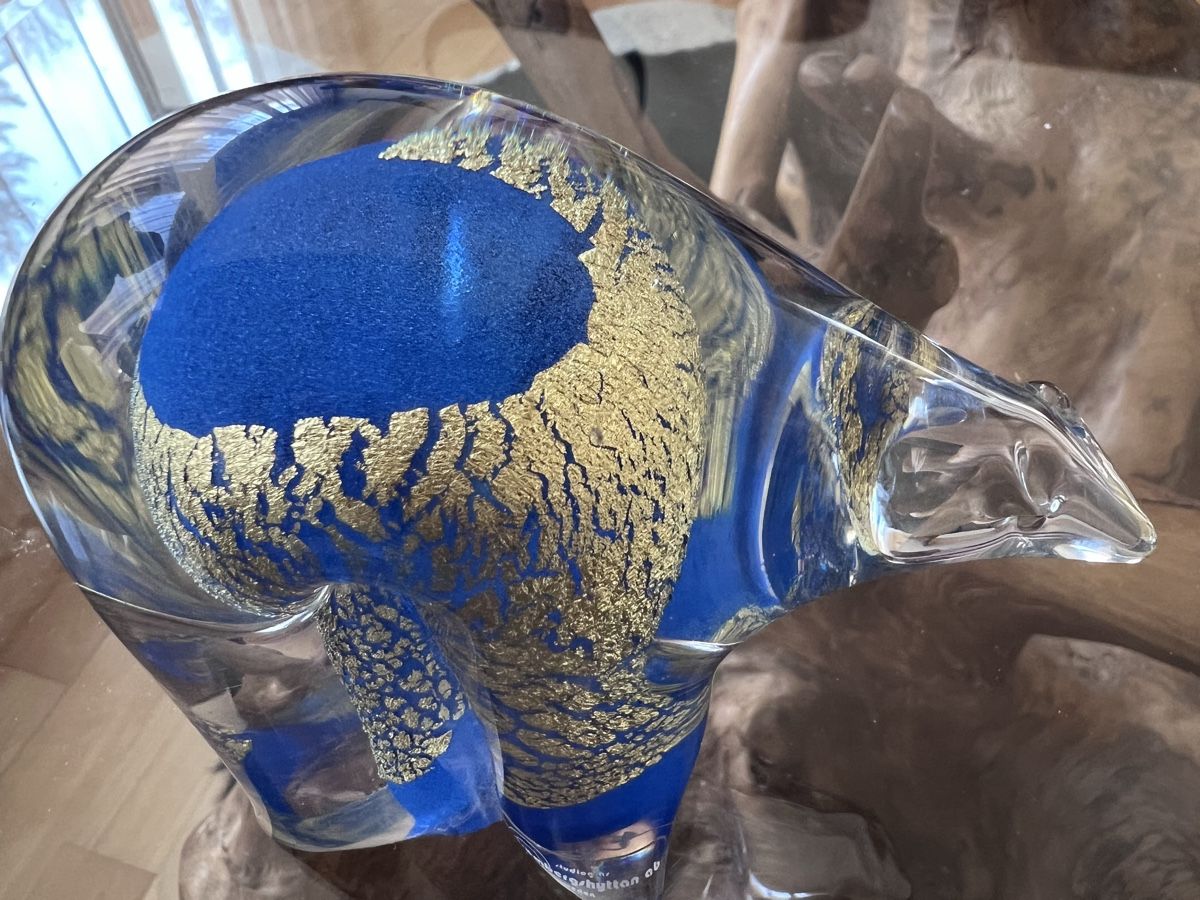 Skulpturen & Statuen: Glasskulptur Bär – Studioglas Strömbergshyttan Sweden – Neu (gemäss Beschreibung) aus Gockhausen von geo_ydf6 4
