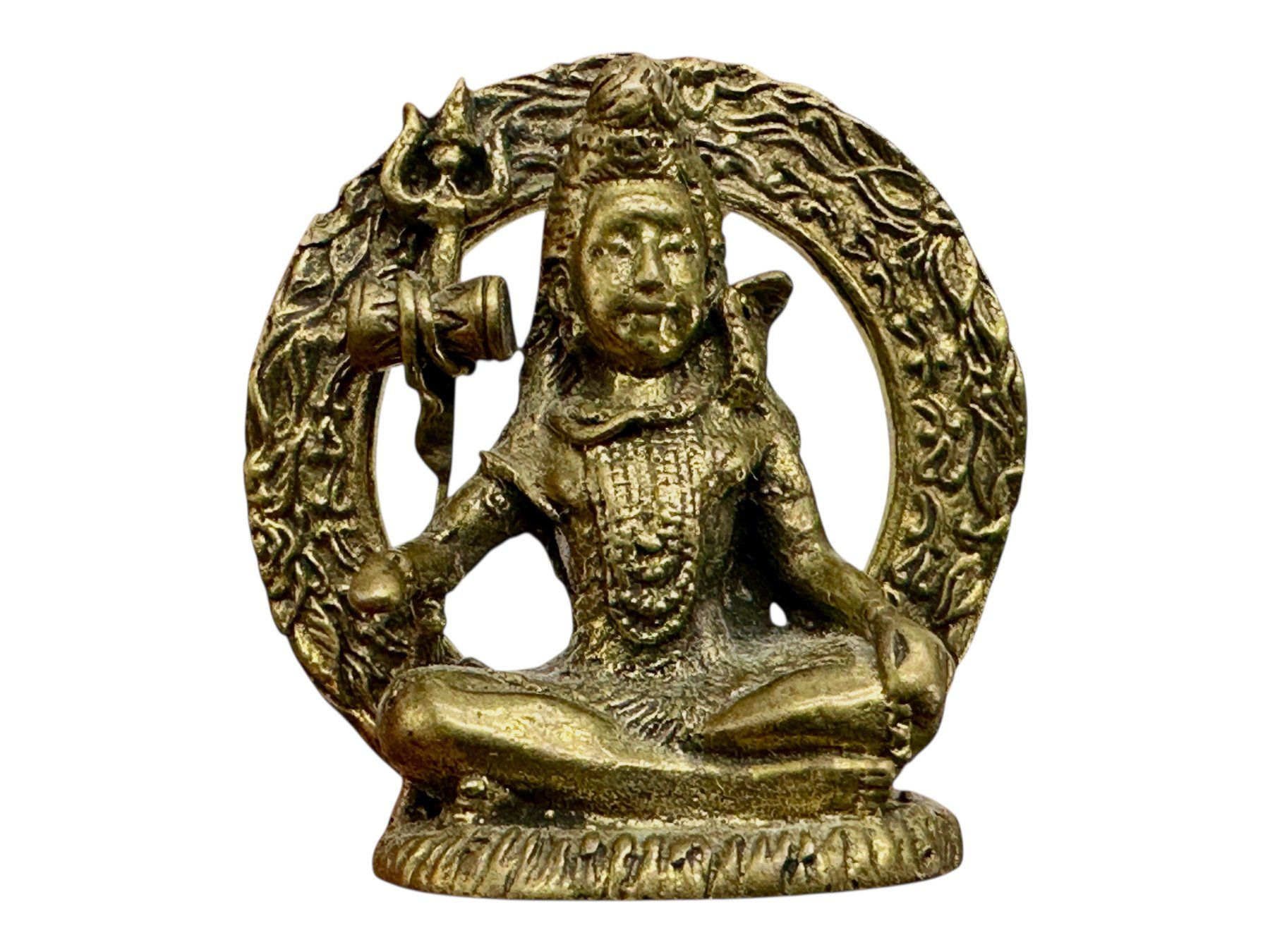 Skulpturen & Statuen: Statuette miniature de Shiva en bronze doré – Gebraucht aus Morges von Auct 2