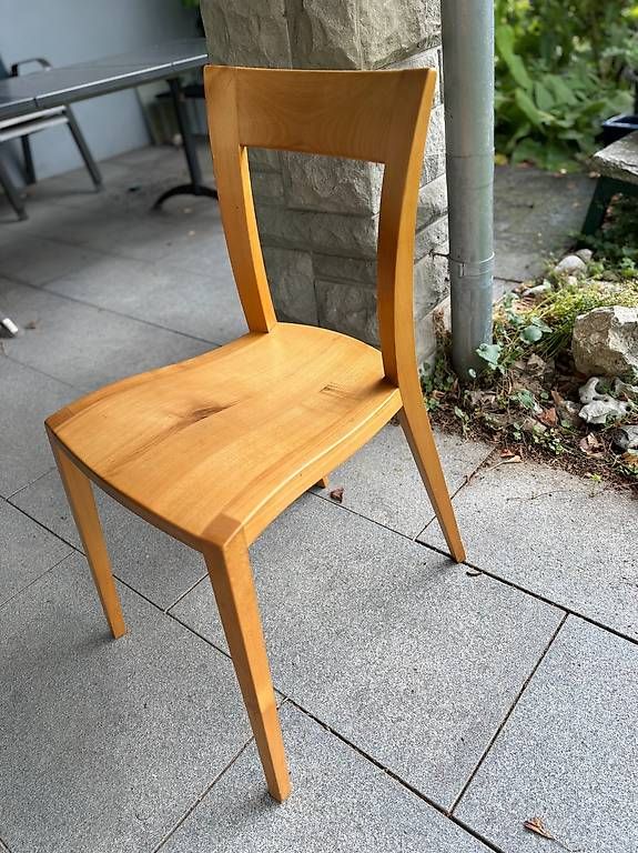 Set di tavolo e panche: Esstisch mit 6 Stühlen von Heinz Baumann – Usato da Heerbrugg venduto da ingrid- 1