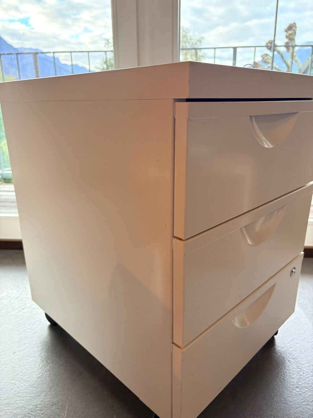 Ikea Korpus: IKEA Rollkontainer weiss – Gebraucht aus Malans GR von stoffmass 1