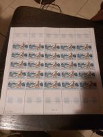 Feuille de timbres Antarctique, hiver, complète! Rare!