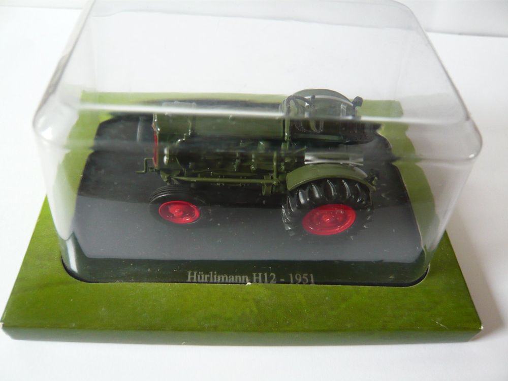 Hürlimann H12 Traktor - Metall-Modell Im Maßstab 1:50 Für Sammler & Fans