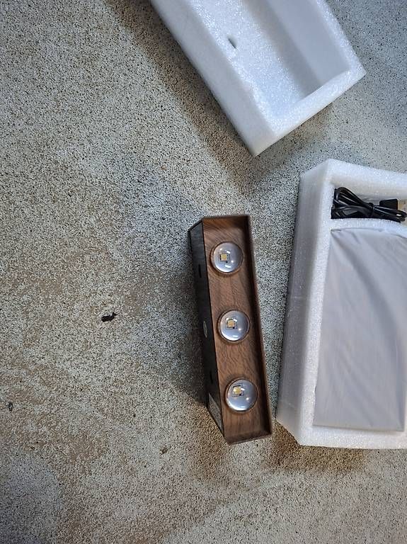 Lampade: Akku Lampe holz look – Nuovo e nell'imballaggio originale da St. Antoni venduto da Menzce 3