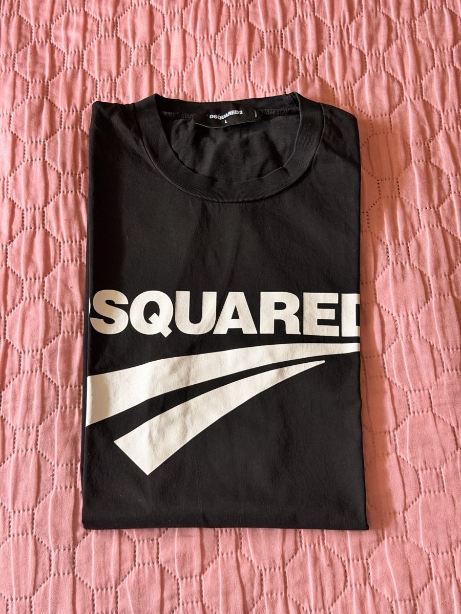 Dsquared2 T-shirt: T-shirt noir DSQUARED2 taille L – Nuovo (secondo la descrizione) da Le Lignon venduto da Ana2831 2