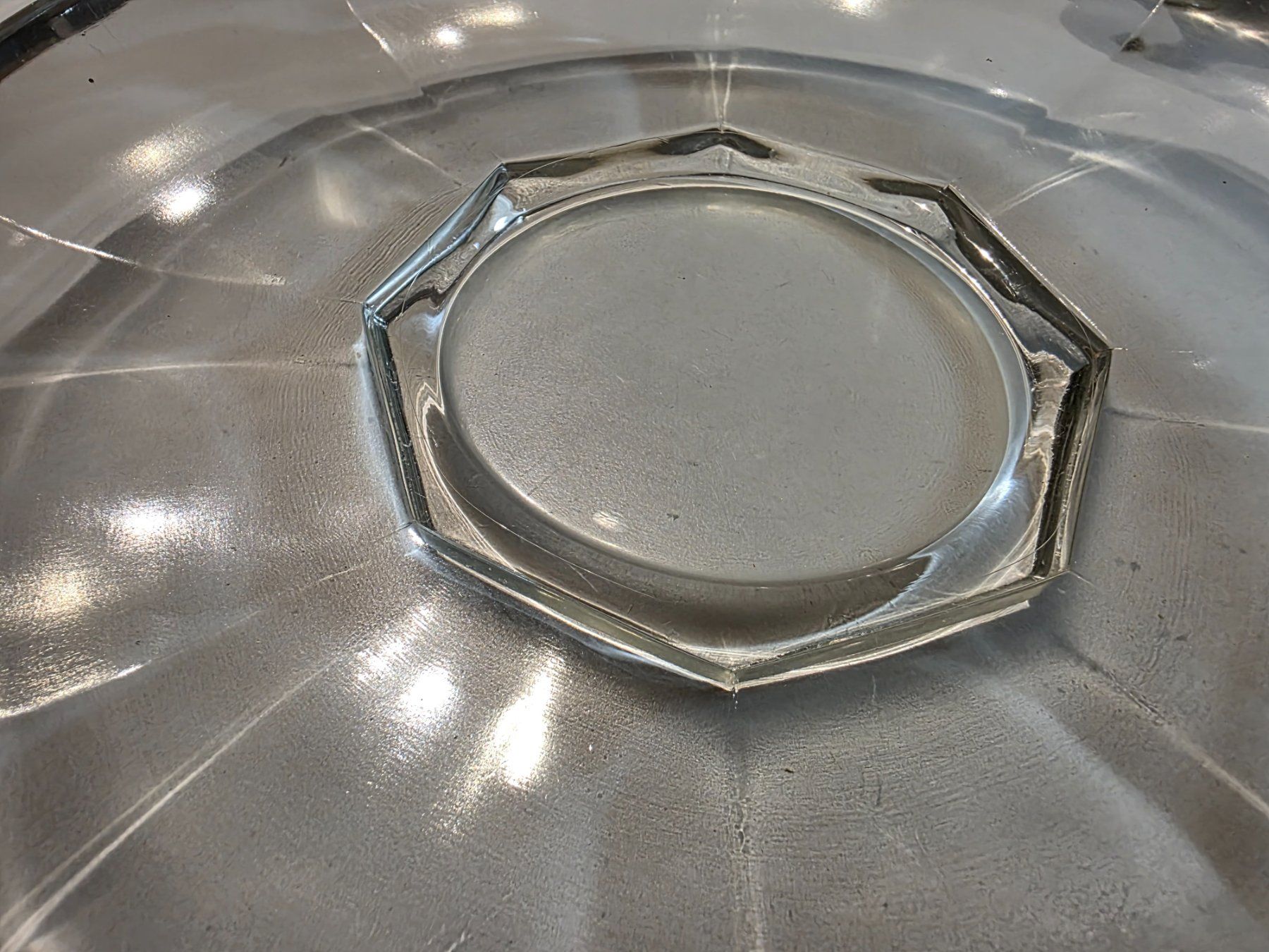 Piatti di portata: Glas Servierteller Platte Teller Schale 30 cm – Usato da Walterswil BE venduto da Lonitti 6