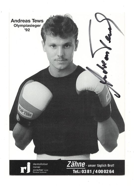 ANDREAS TEWS BOXER OLYMPIASIEGER BOXEN Kaufen auf Ricardo