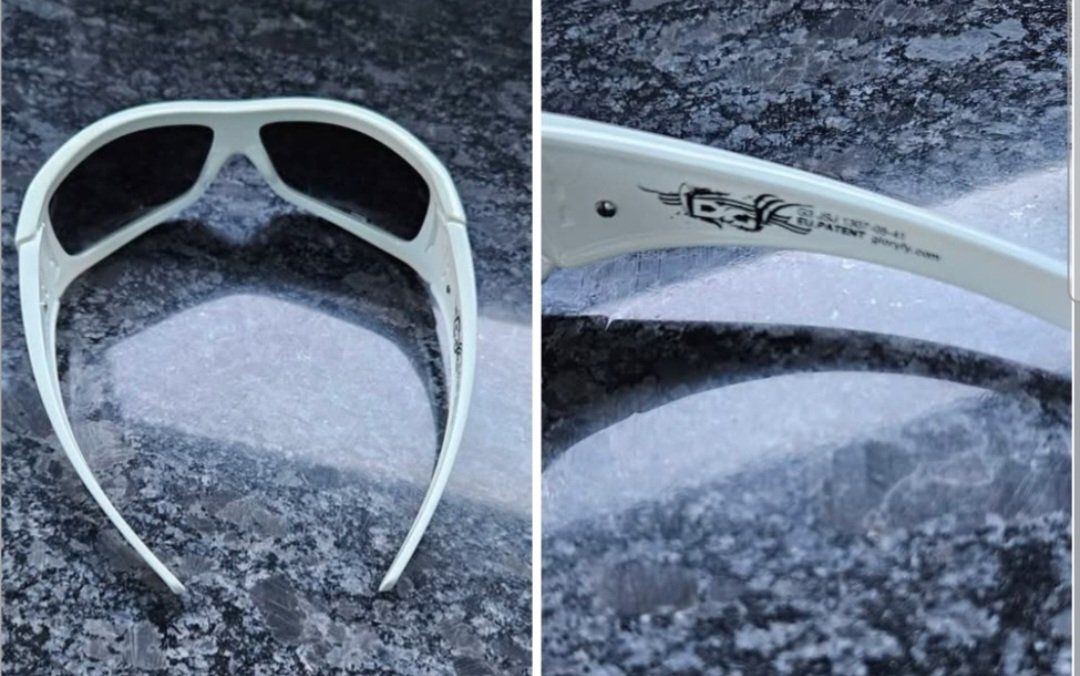 Brillen & Gläser: Gloryfy Sonnenbrille weiss – Gebraucht aus Bönigen von mon_8fw5