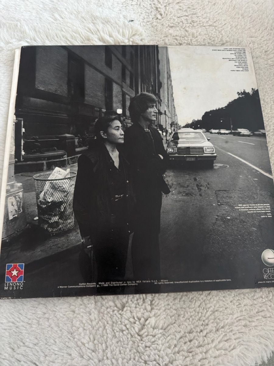 Dischi in vinile: John Lennon Yoko Ono Double Fantasy Platte – Usato da Buchs ZH venduto da scarah 1