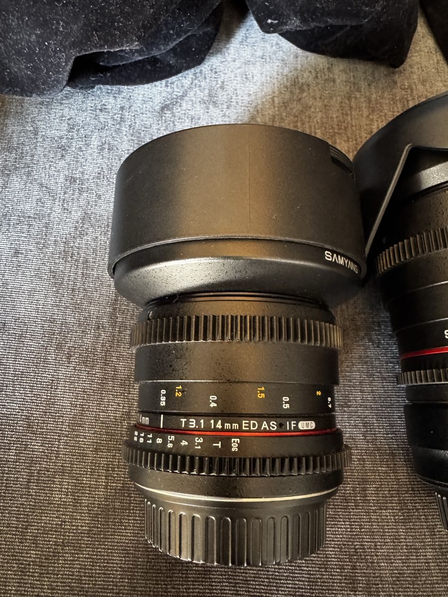 Samyang Objektive: 3 Objectifs cinéma et système Nucleus M Tilta productions – Gebraucht aus Savièse von hyshiro 4