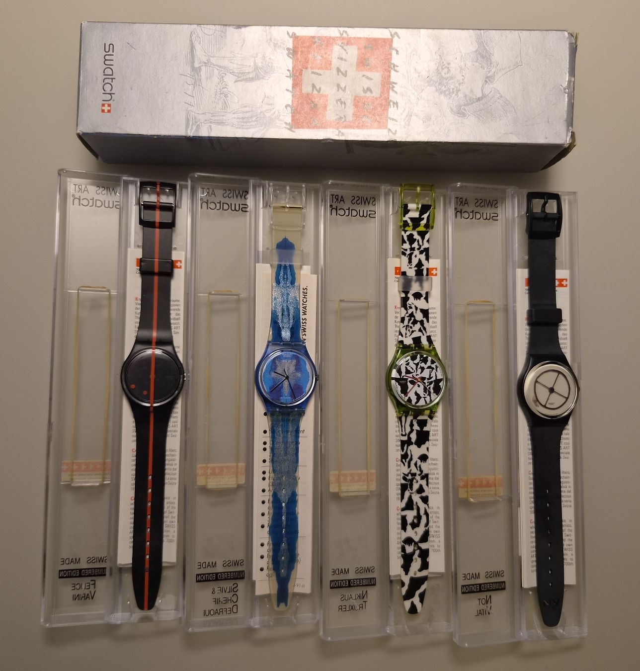Swatch Orologi: Swatch 700 Jahre Set – Usato da Rüschlikon venduto da Dave830