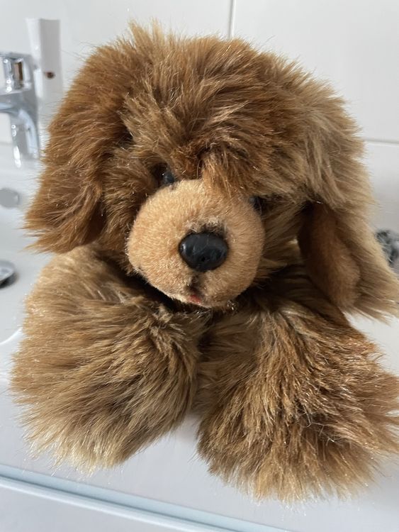 PMS Plüschtier Cocker Spaniel, Braun – Kuscheliger Hundet Teddy, 30 Cm Groß