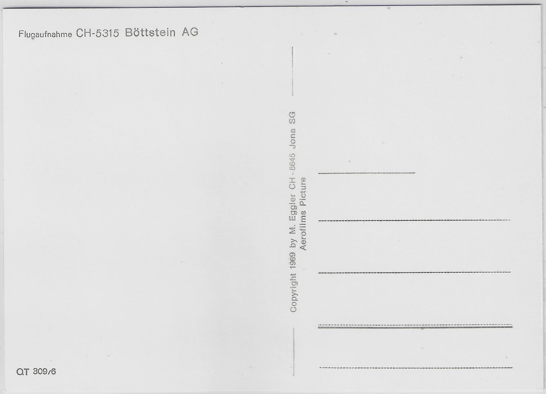 Cartoline postali: Flugaufnahme Böttstein AG – Antico da Ettingen venduto da Kartenplanet 1