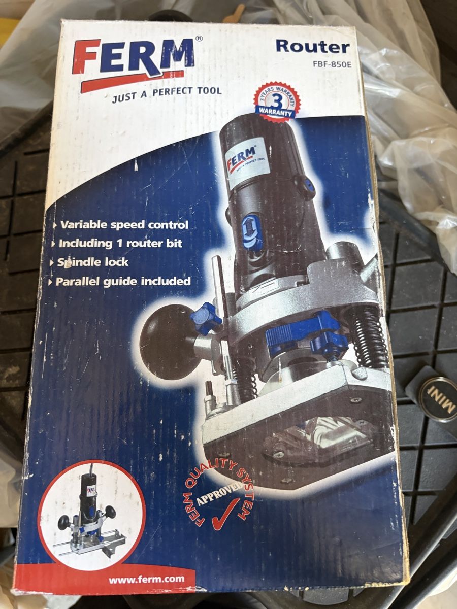 Tutte le macchine: défonceuse Ferm FBF-850E – Usato da Echallens venduto da JAR69