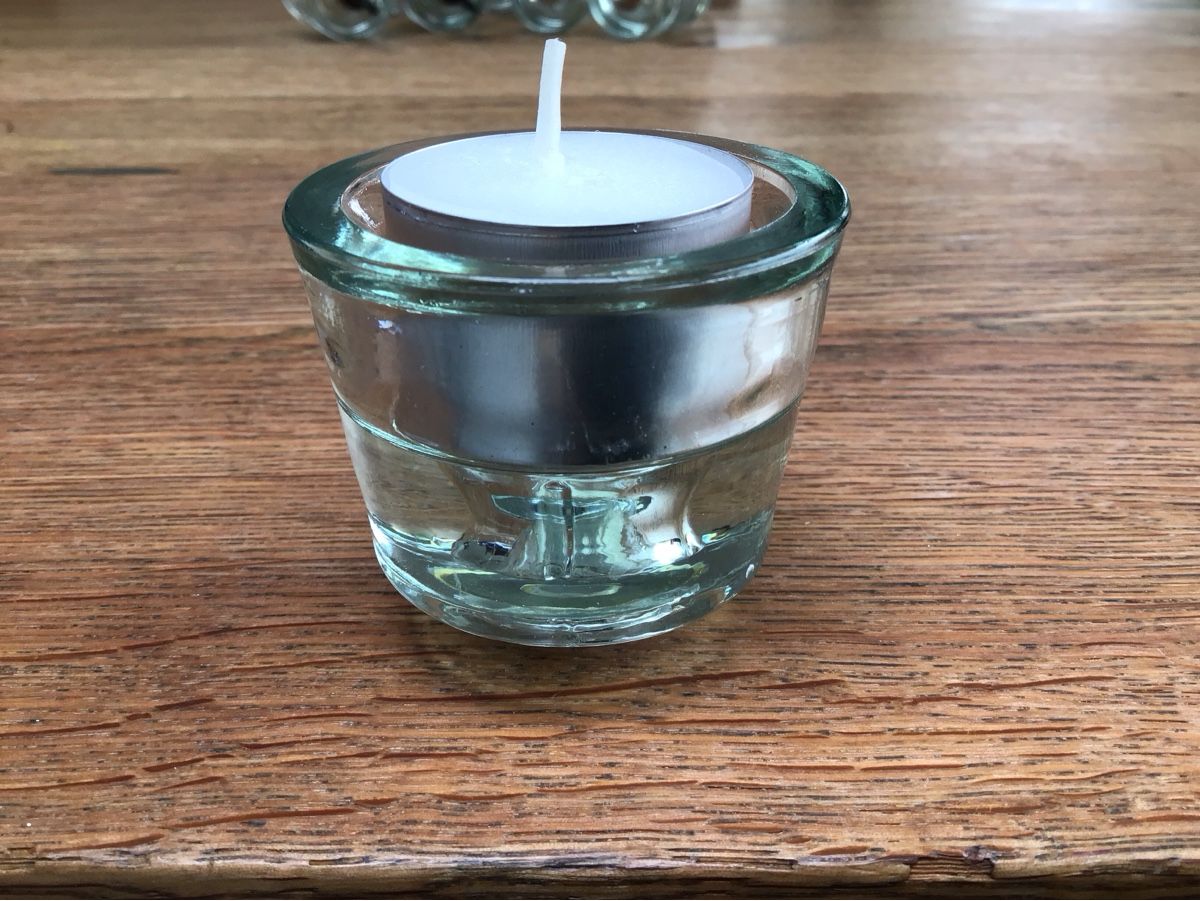 Portacandele: Glashalter für Rechaudkerzen – Usato da Rodersdorf venduto da trueegg 4