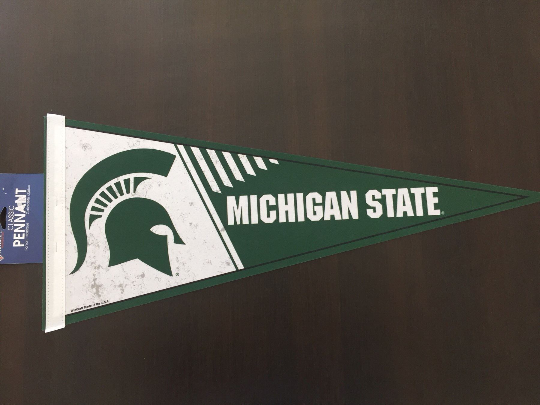 Bandiere: Michigan State Spartans Wimpel – Nuovo e nell'imballaggio originale da Muttenz venduto da US_Sport_Schweiz