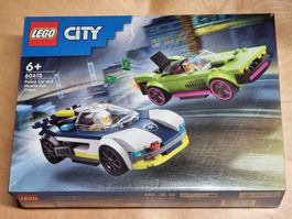 LEGO City 60415 Police Car and Muscle Car Chase