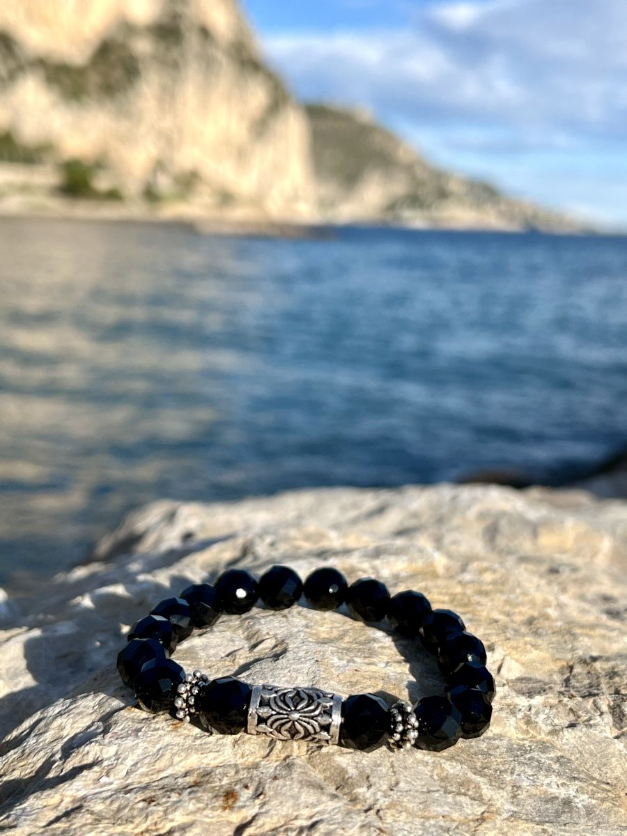 Armbänder & -reifen: Black Onyx Bracelet - Sterling Silver – Neu und originalverpackt aus Rüschlikon von ThereseJewelryDesign 2