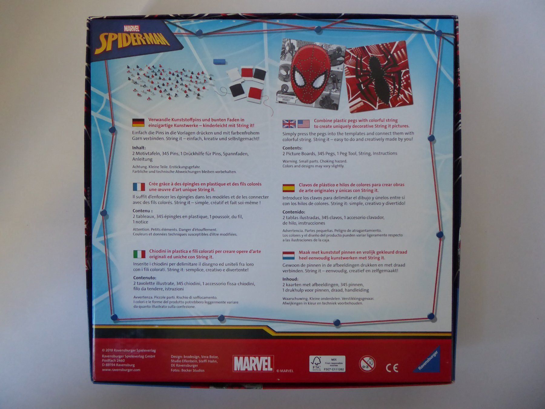 Ravensburger Giochi: Marvel Spiderman String it, Ravensburger – Usato da Turbenthal venduto da Panau 3