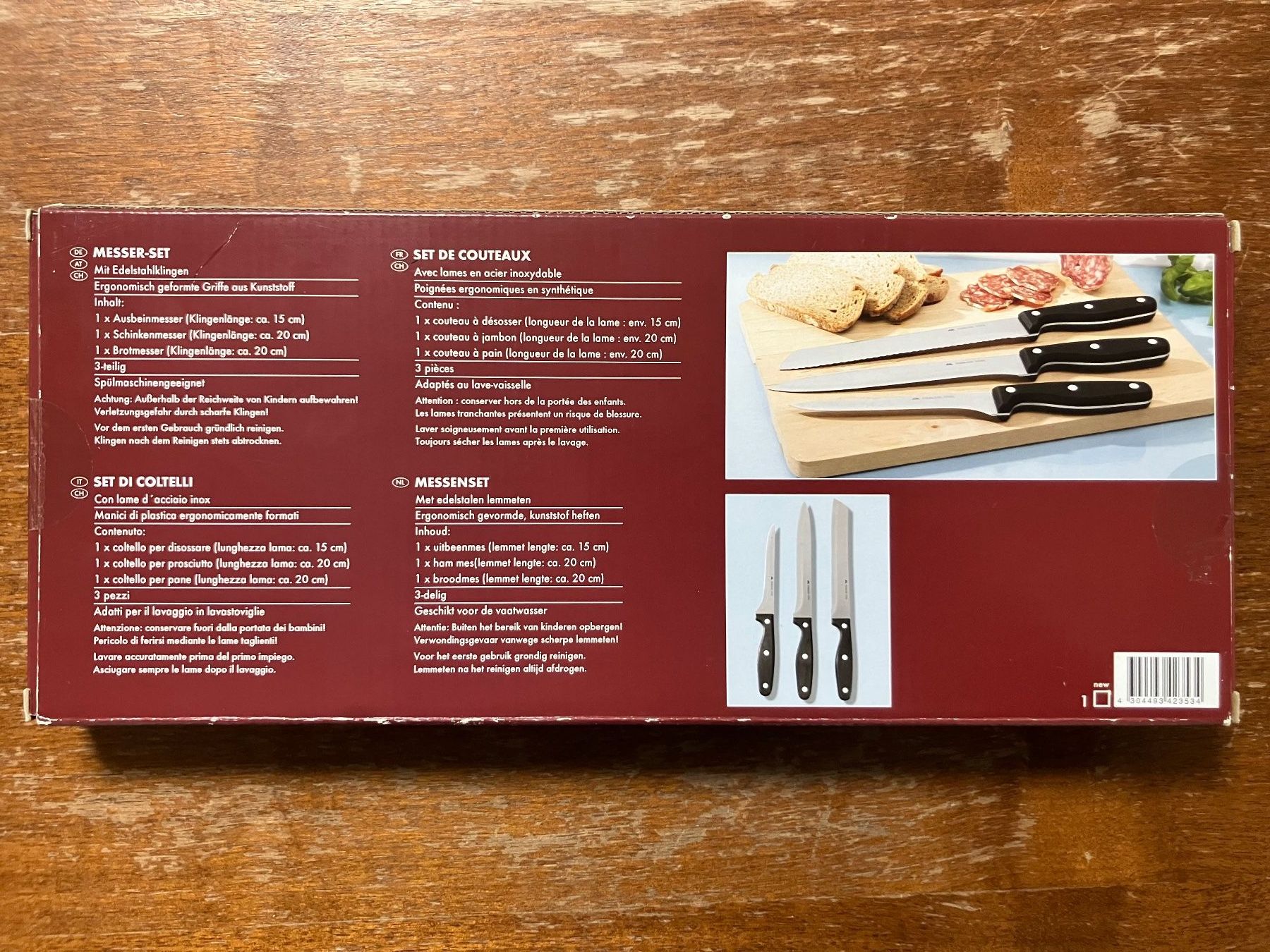Coltelli: Messer SET aus Chromstahl – Nuovo (secondo la descrizione) da Oberuzwil venduto da Paga77 1