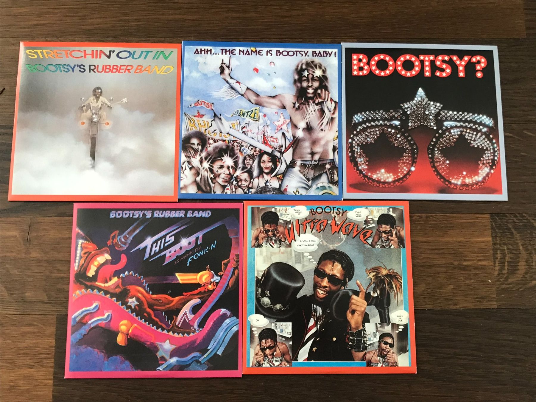 CD: BOOTSY'S RUBBER BAND - 5 CD Set – Usato da Buchs AG venduto da Archie 1