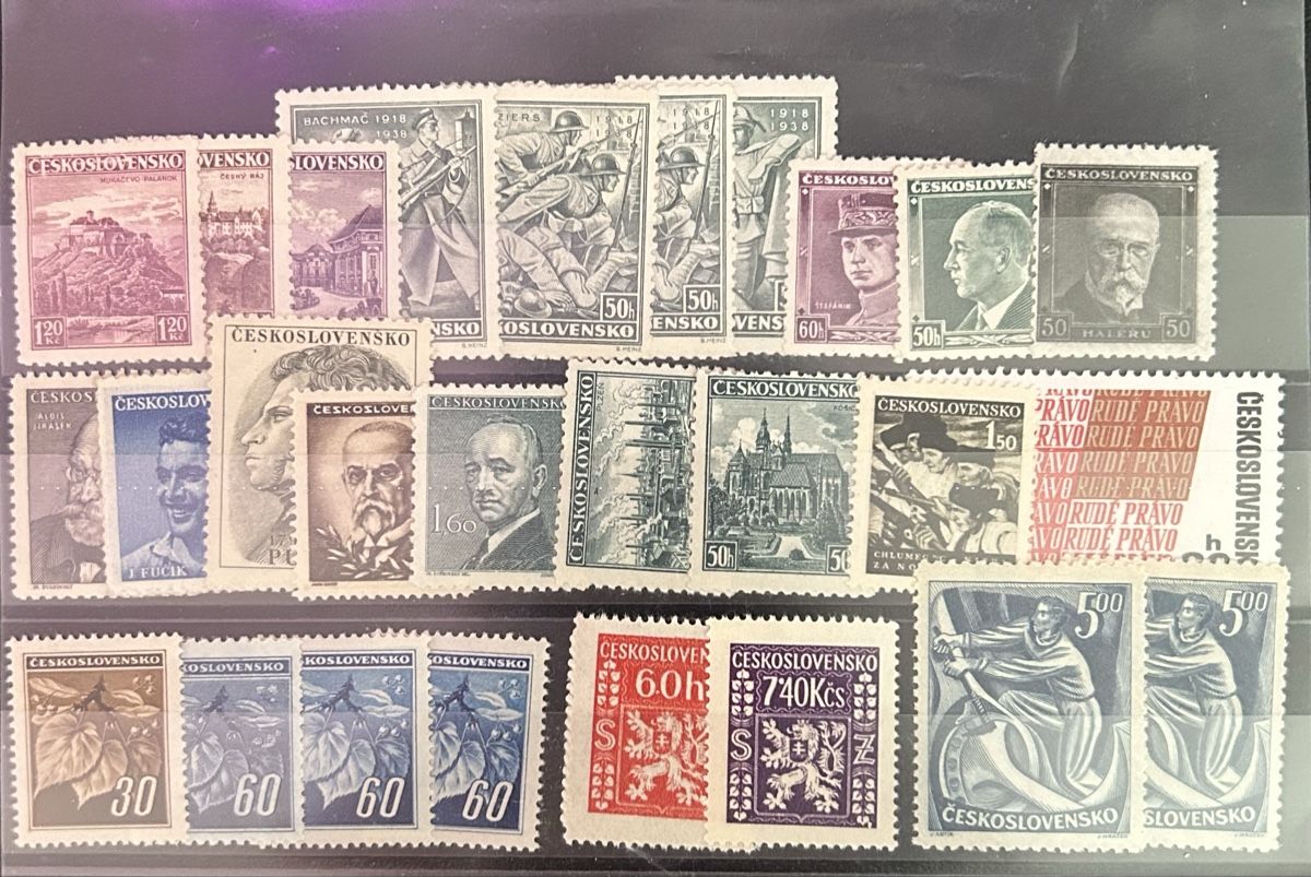 Alle Briefmarken: Sammlung von Briefmarken aus der Tschechoslowakei  – Gebraucht aus Bern von mon_622y 6